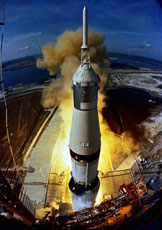 Apollo 11 blastoff