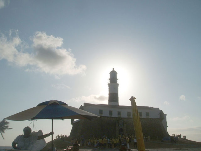 Salvador - Forte de Santo Antonio da Barra lighthouse