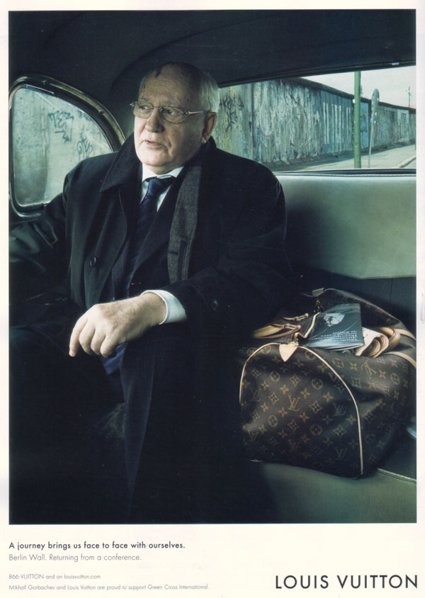 Gorbachev and Louis Vuitton