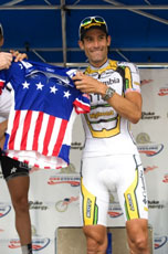 George Hincapie wins U.S. Pro Road Race championship