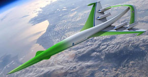 NASA's supersonic "green machine"