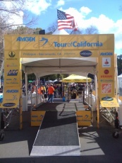Tour of California - starting gate
