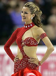 Ice dancer Tanith Belbin