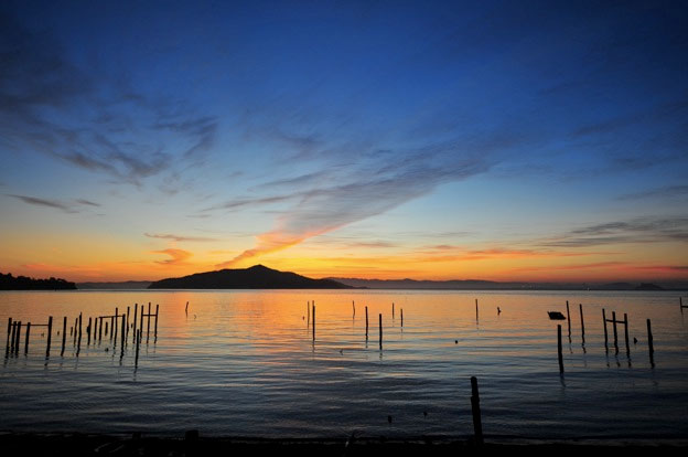 peaceful sunset