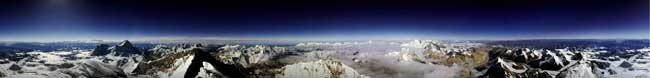 Mt. Everest panorama