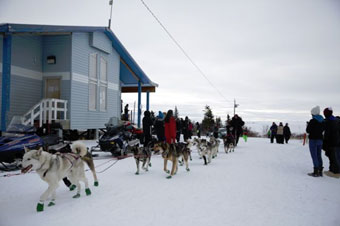 Aaron Burmeister and team second into Koyuk