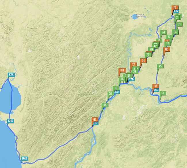 Iditarod 2015 at 9:50PM on 3/14