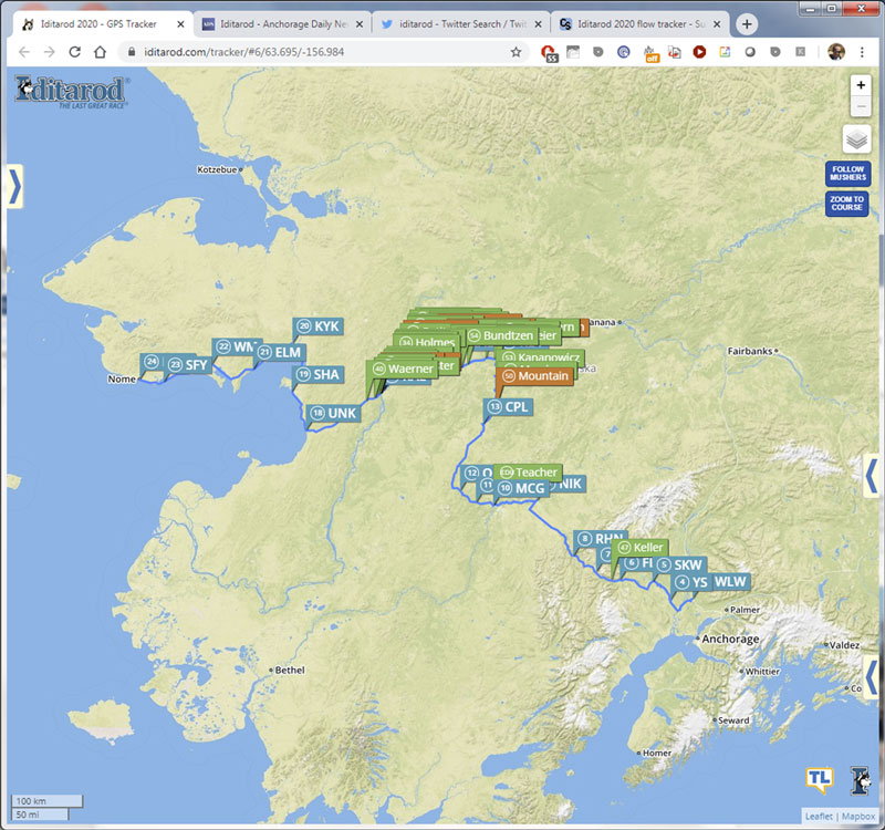 GPS tracker as of 3/14/20 at 23:55PM PST