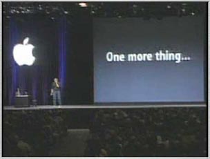 One more thing...