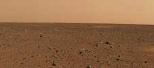 first color picture of Mars from Spirit